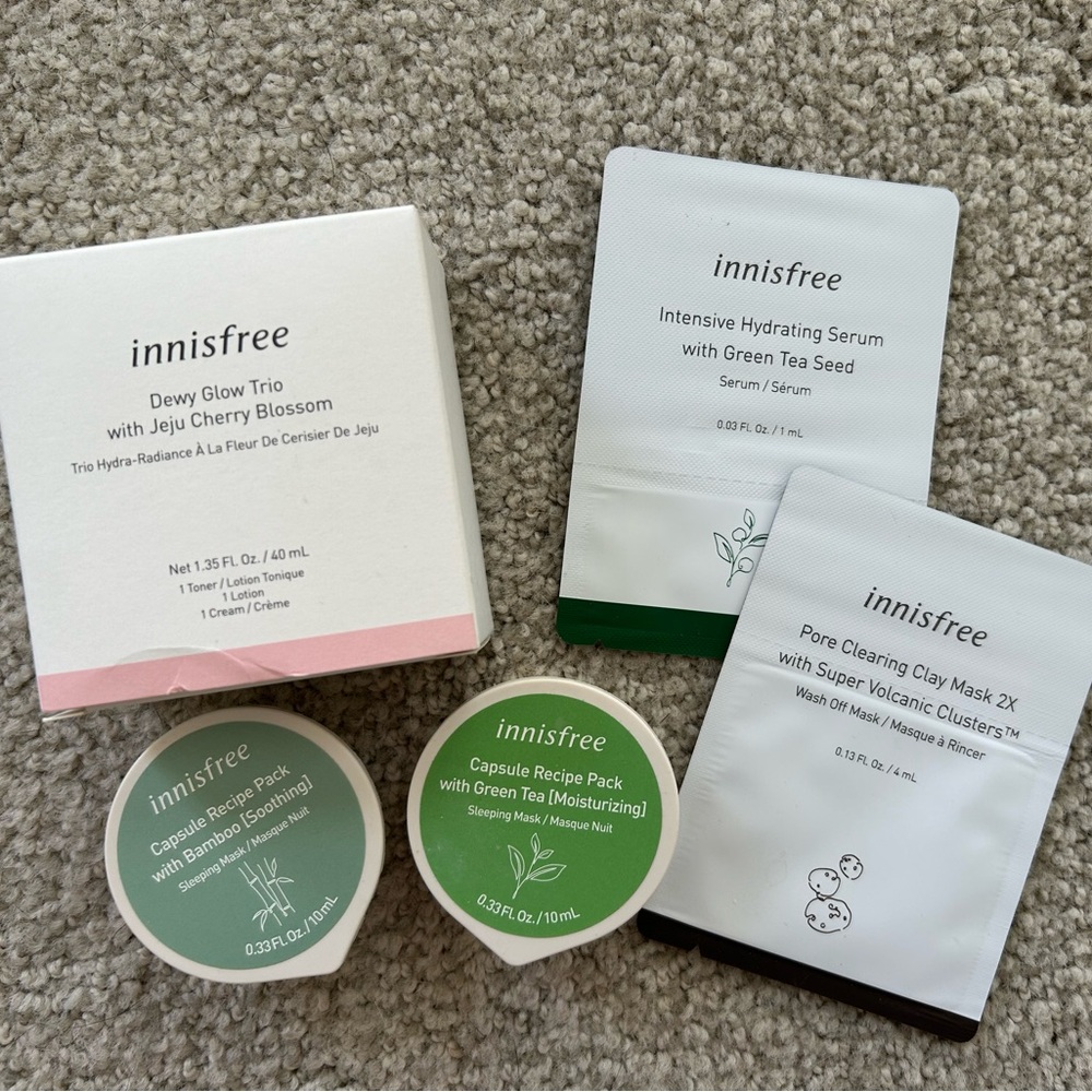 NWT Innis Free Face Masks